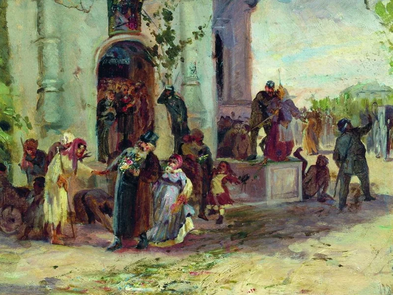 1862-Michail Vasil'evič Nesterov - Giorno della Trinità, 1881
